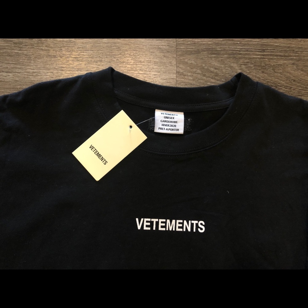 Copy Vetements Long Sleeve Shirt